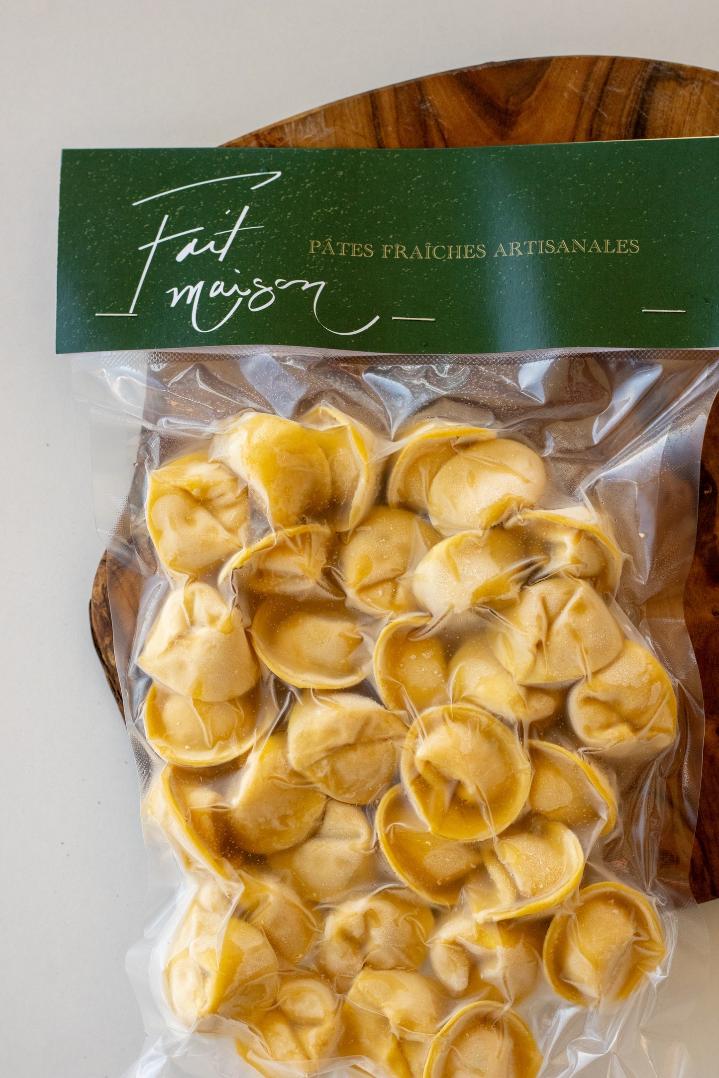 Tortellini à la carotte rôtie