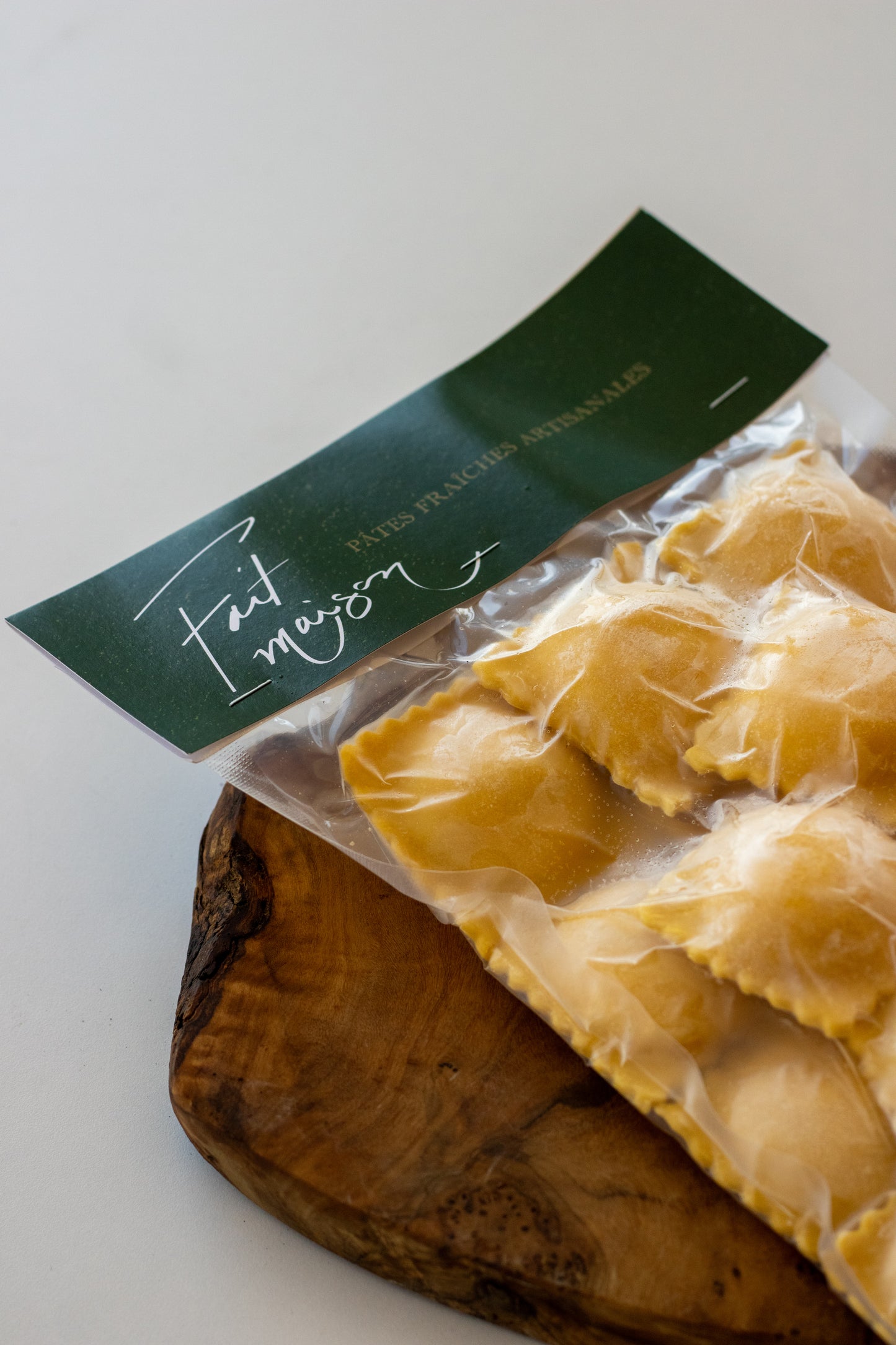 Ravioli ricotta citron et pétoncles