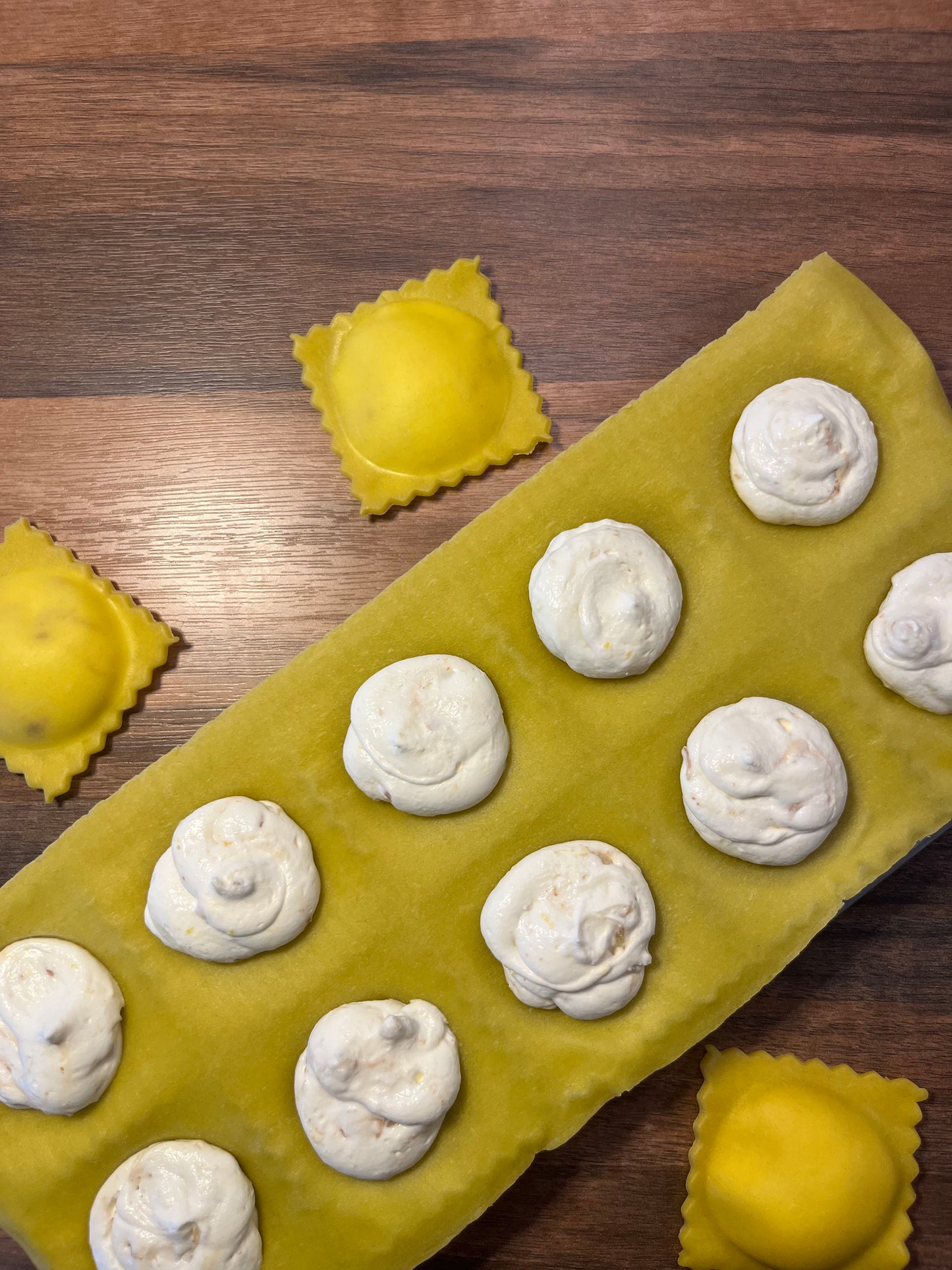 Ravioli ricotta citron et pétoncles