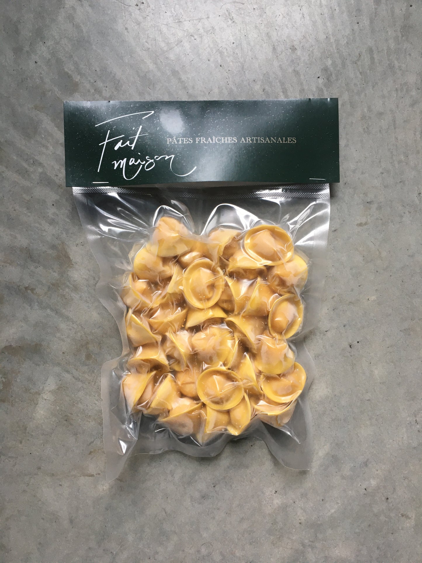 Tortellini à la carotte rôtie