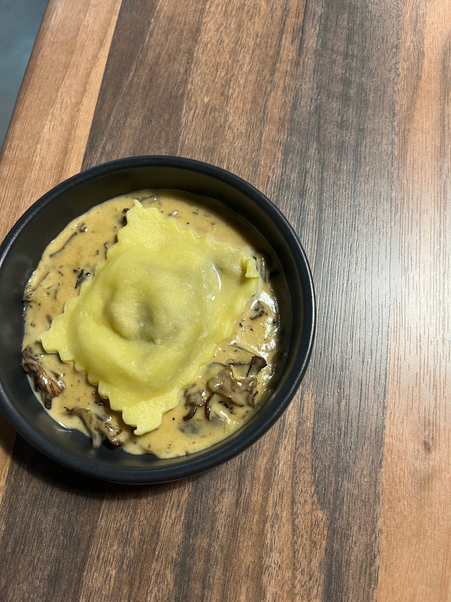Sauce crème aux champignons