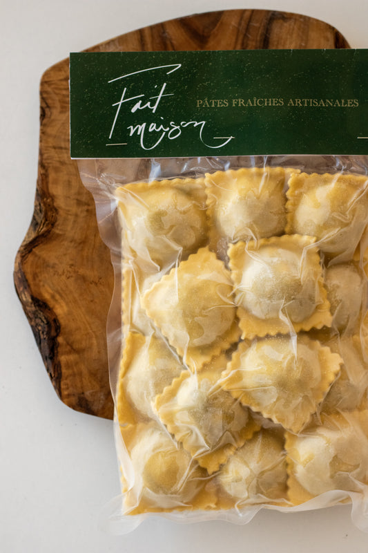 Ravioli au boeuf braisé