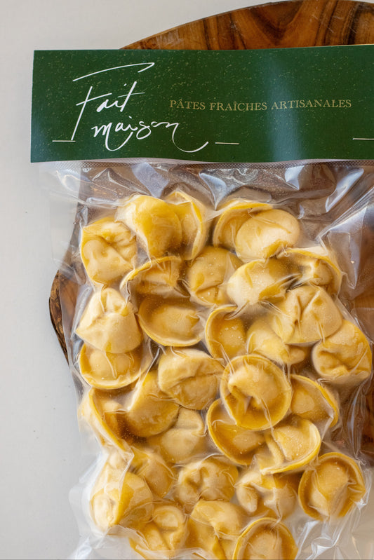 Tortellinis 3 fromages et basilic