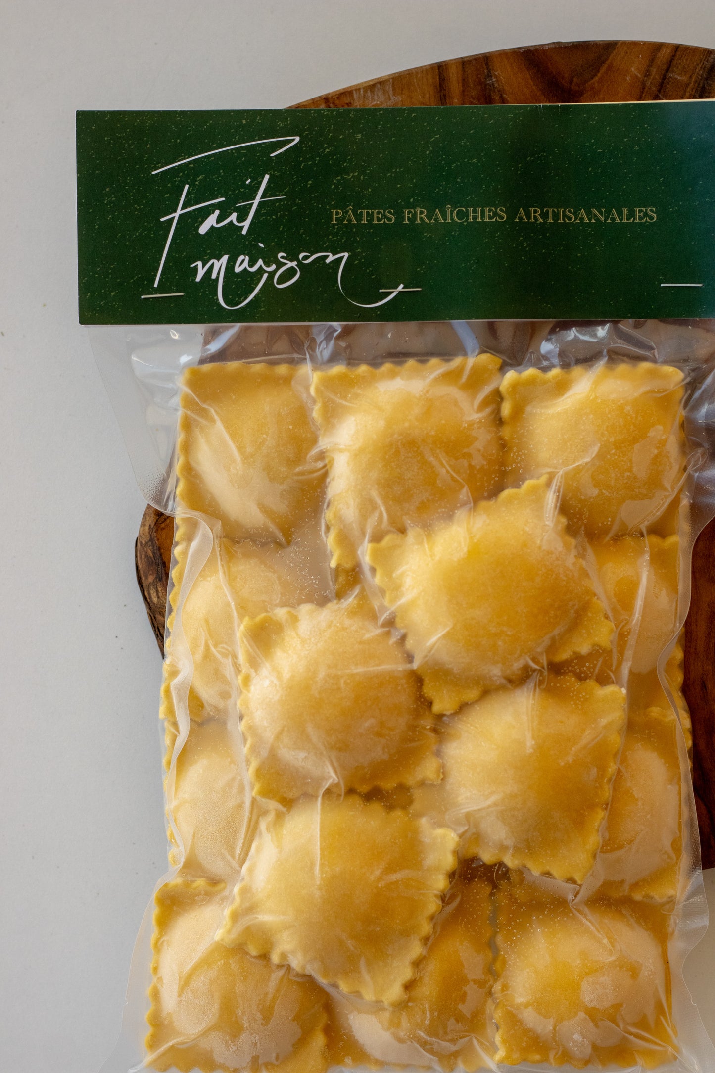 Ravioli ricotta citron et pétoncles